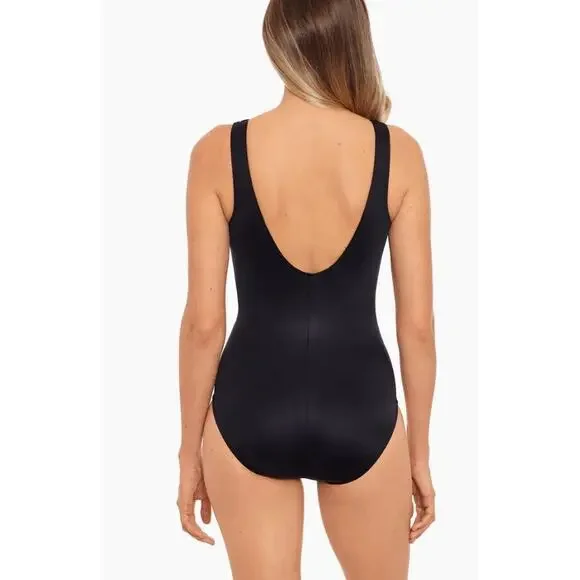 NWT! Miraclesuit Lux Lynx Circe Black 08